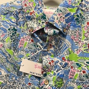 Lilly Pulitzer x Southern Tide Charleston button down
